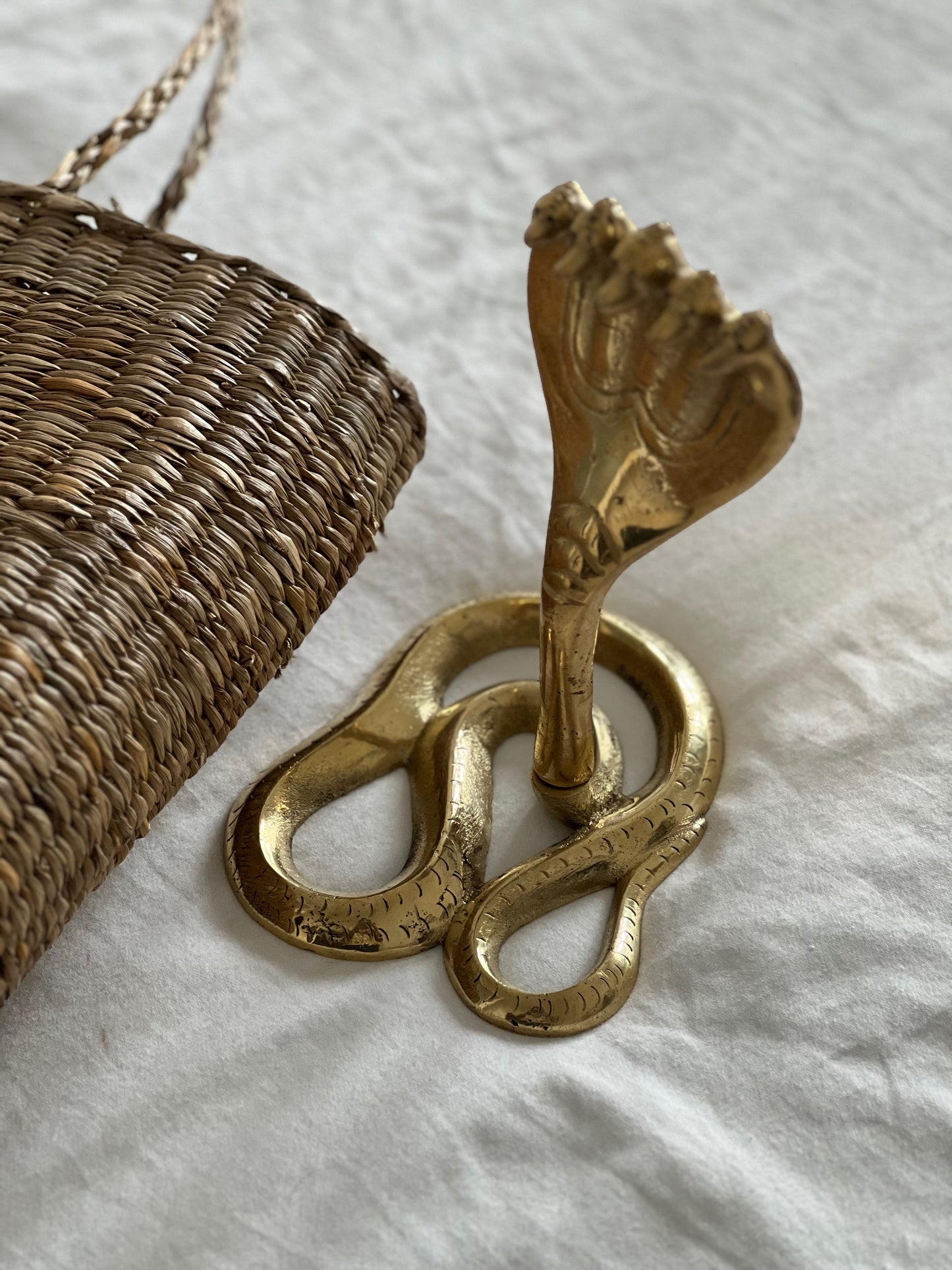 Naag Brass Cobra Head